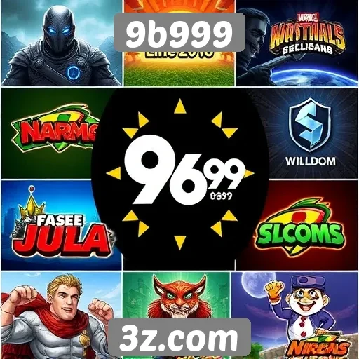 Análise da variedade de jogos disponíveis no 9b999